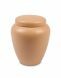 Keramikurne hellbraun groβ