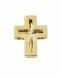 Gedenkanhänger 'Kreuz' aus 14 Karat Gelbgold