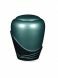Glasfaserurne 'Glossy' blau