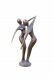 Grabskulptur aus Bronze 'Tanzpaar'
