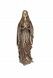 Gedenkstatue Maria mit gefalteten Händen – 3D, freistehend, Gewindestifte unten