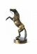 Urne bronziert 'stehendes Pferd'