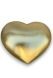 Holzurne „Herz aus Gold“