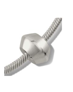 Ascheelement aus 925er-Silber 'Eckige Kugel'