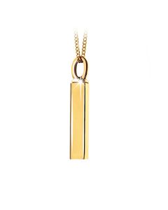 14 Karat Golden Gedenkschmuck Stab