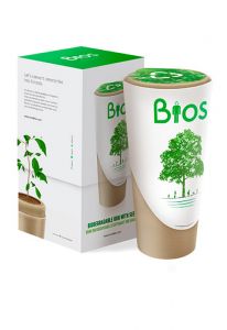 Biologisch abbaubare Urne 'Bios'