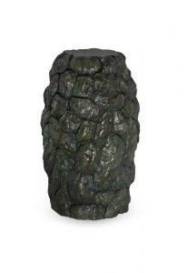 Bronze Urne 'Lebensbaum' mit Kerze