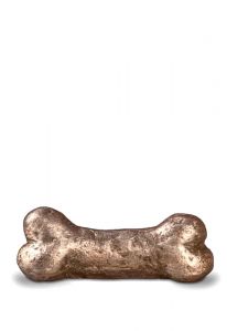 Hundeurne aus Keramik 'Knochen'