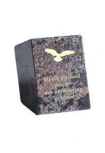 Granitgedenkstein 'Vogel' in verschiedenen Farben