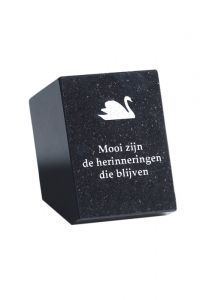 Granitgedenkstein 'Schwan' in verschiedenen Farben