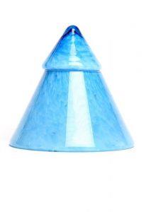 Glaskleinurne 'Pyramide' in verschiedenen Farben