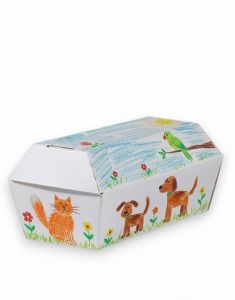 Tiersarg für Ratten, Hamster, Meerschweinchen und Vögel