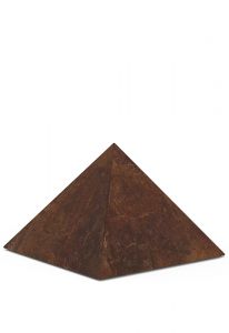 Bronzeurne 'Pyramide'