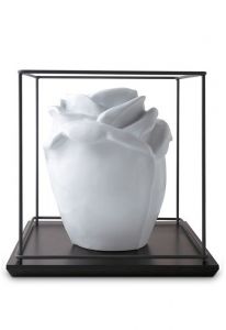 Porzellanurne 'Princess Glossy White'