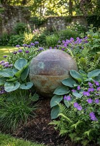 Wasserurne aus Bronze in verschiedenen Farben