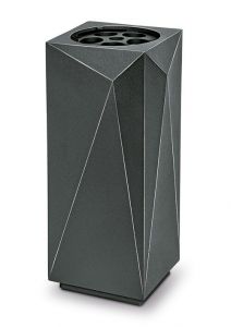 Moderne Grabvase aus Aluminium in versch. Farben