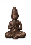 Buddha Urne 'Dai Nichi' mit Kerze