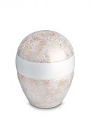 Kleinurne aus Porzellan